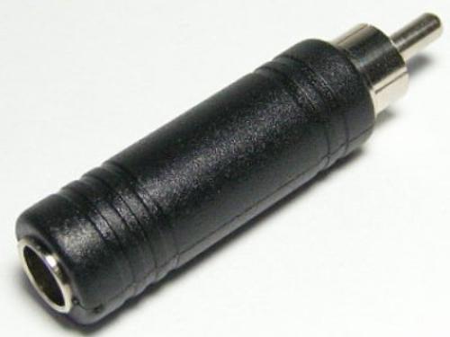 RCA Plug To 6.3mm Audio Jack Mono